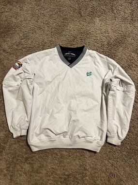 Vintage NCAA North Texas “mean green” pullover 90s size xl